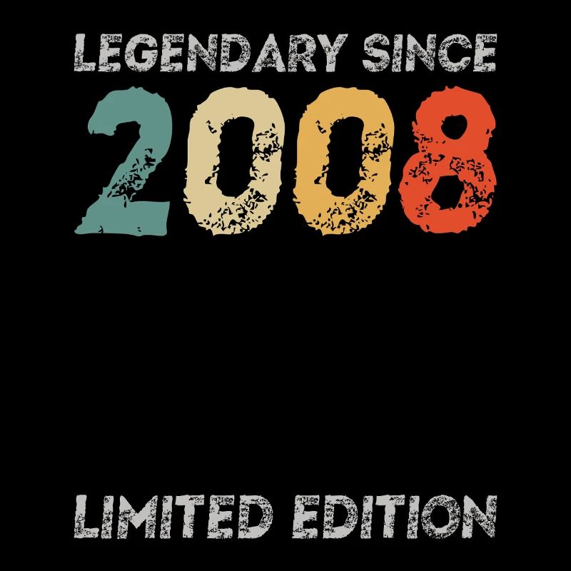 18. Geburtstag Legendary Since 2008 vintage