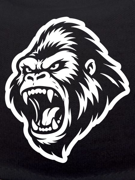 Gorilla Aggressiv