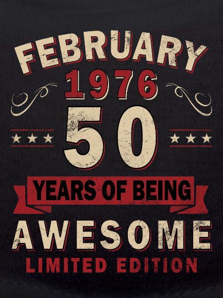 50th Anniversary – Year – February 1976