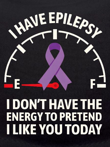 Epilepsie-Bewusstsein-Energie-Anzeigeband