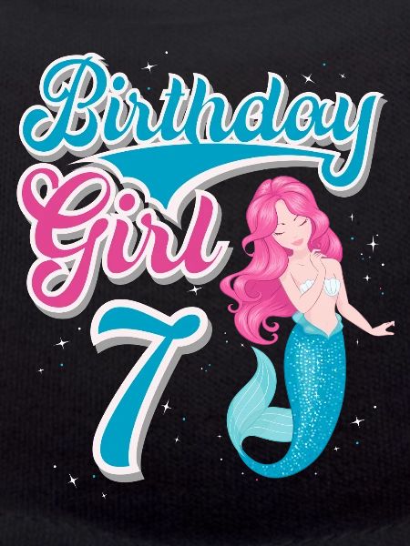 7th Birthday Mermaid