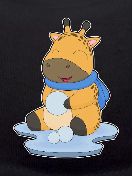 Giraffe Winter Schneeball