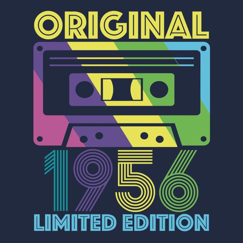 Original 1956 Cassette 70e Anniversaire 70 ans Tee