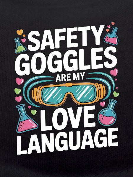 Love Language Safety Goggles