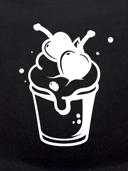 Eisbecher Zeichnung