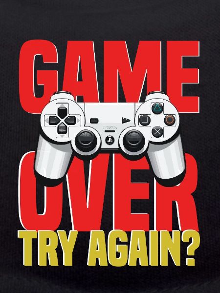 Spielende Controller Motiv