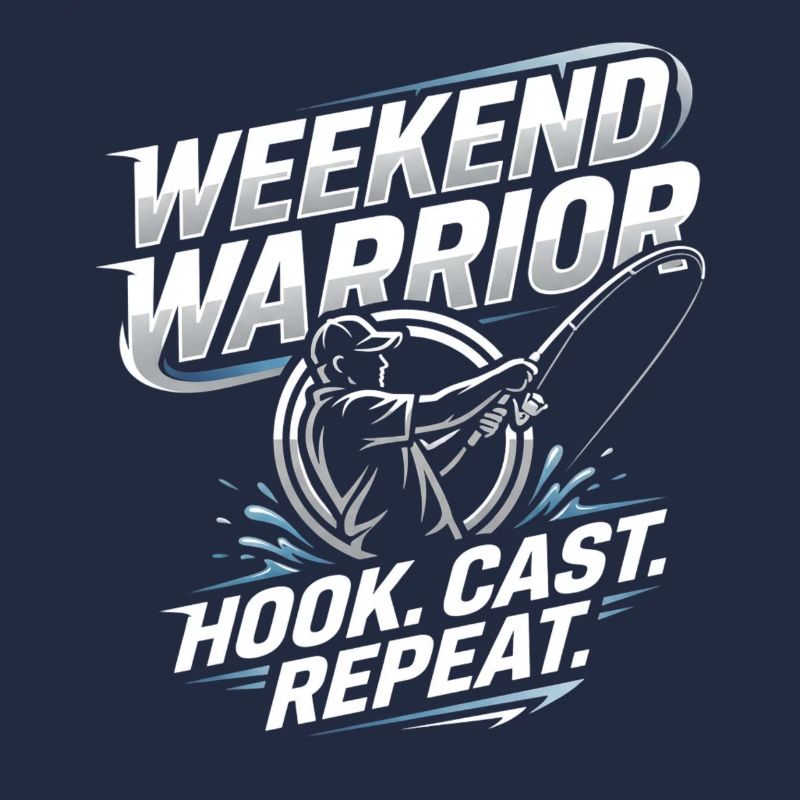 Répétition du pêcheur du Weekend Warrior Hook Cast