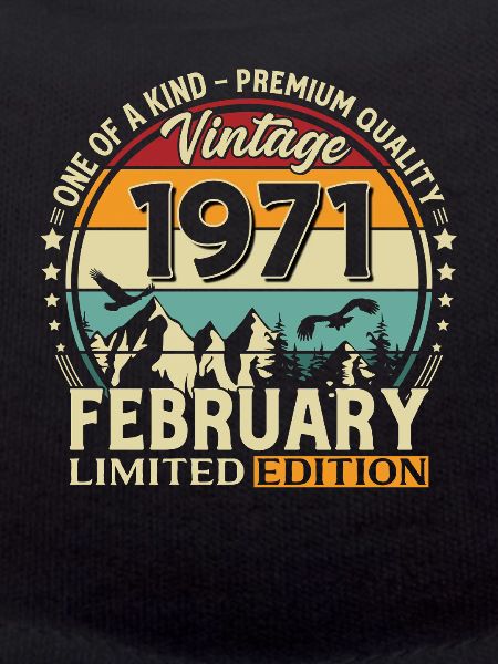 55e anniversaire février 1971 Millésime