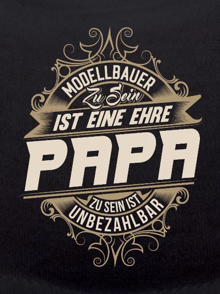 Modellbauer Papa