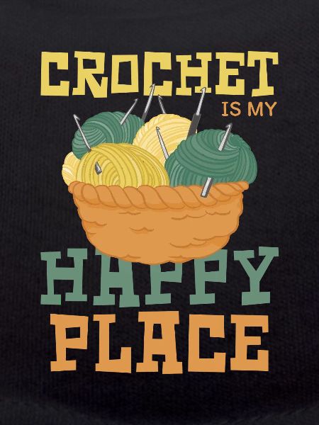 Crochet is my happy place