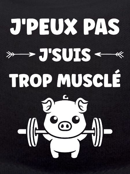 I can't, I'm too muscular