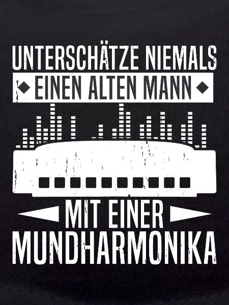 Harmonica musician never underestimate a