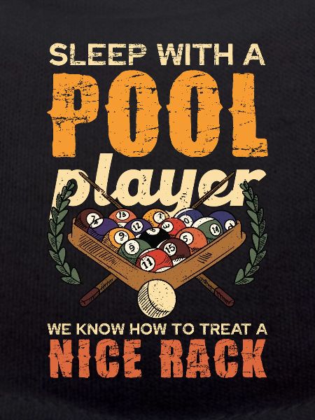 Pool Rack Saying Shirt