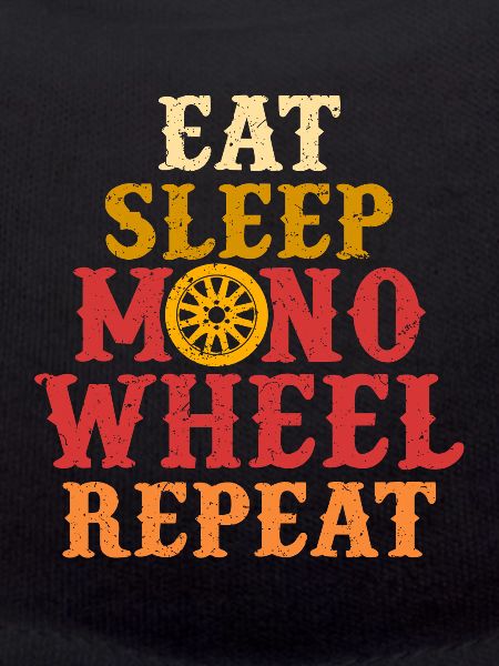 Monowheel Monocyclist