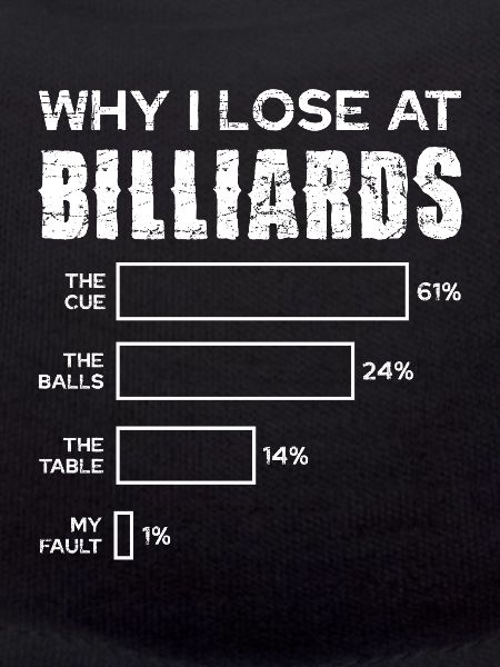 Pourquoi je perds au billard