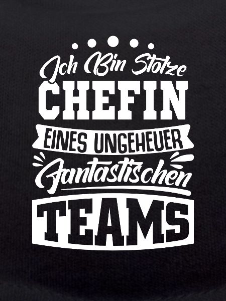 Stolze Chefin Chef Frau Abteilungsleiter Teamchef