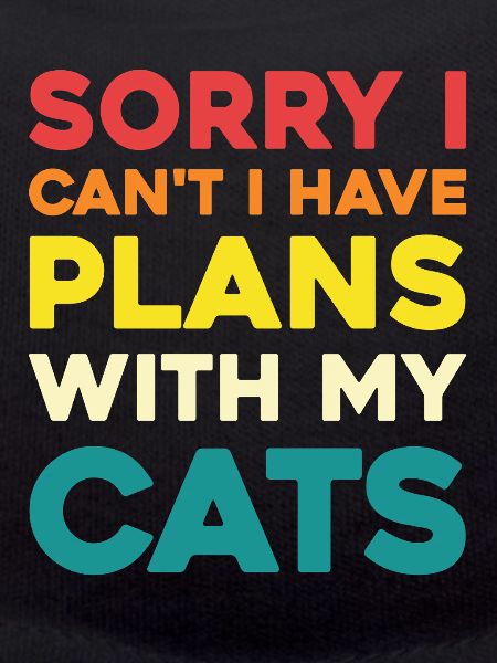 No plans without cats