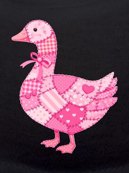 Patchwork Ente Rosa