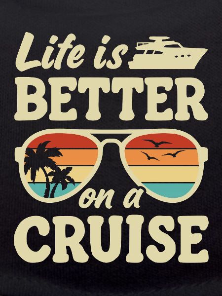 Cruise Ship Summer Vacation Trip