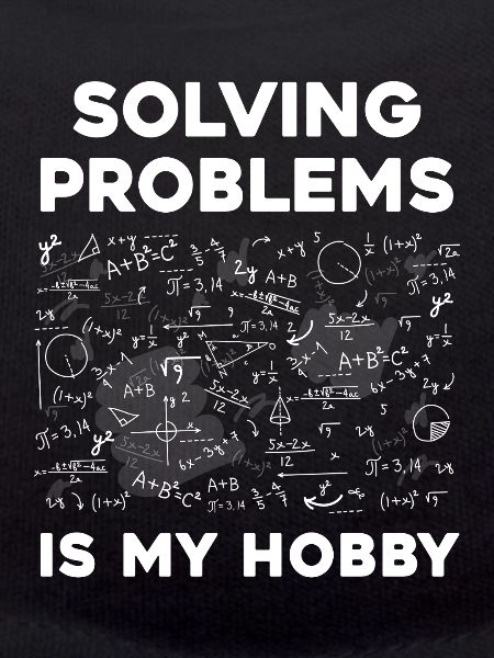 Solving puzzles is my hobby