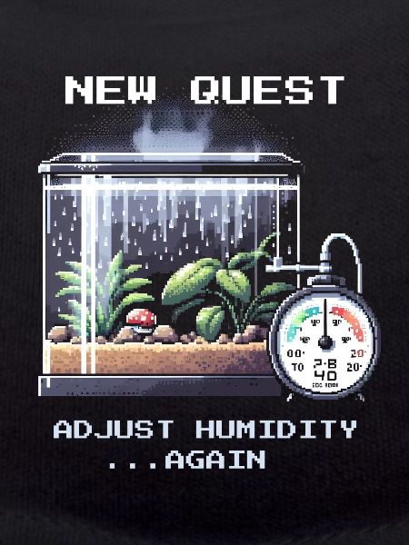 New Quest: Control Humidity | Terrarium