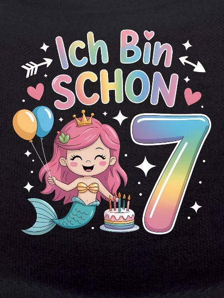 I'm already 7 Mermaid Birthday