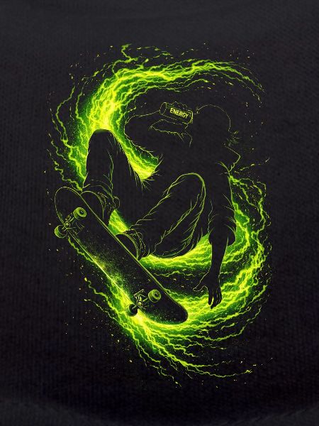 Energy Drink Skateboarder