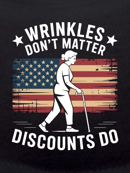 Senior Discount Funny Retirement