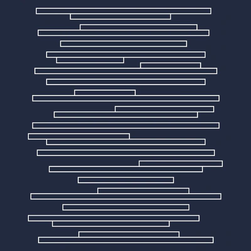 Lines Wave Geometric Pattern