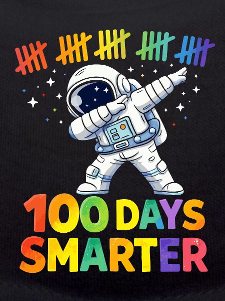 Astronaut 100 days smarter