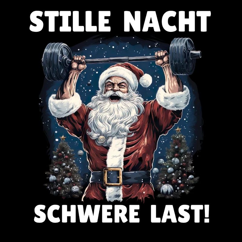 Santa Claus SILENT NIGHT HEAVY LOAD Funny