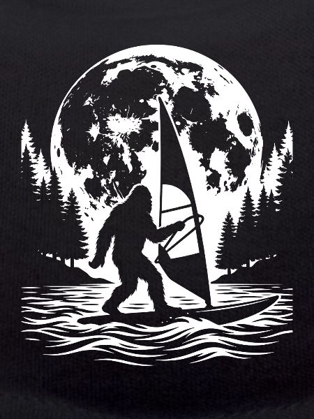 Bigfoot Windsurfing Moon
