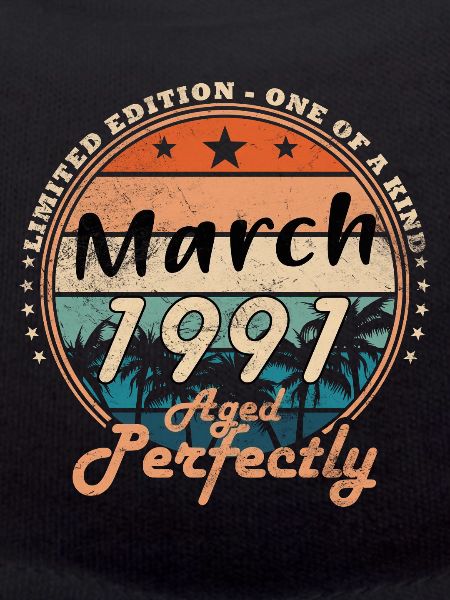 Birthday March 1991