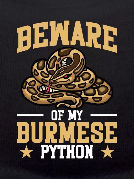 Burmesischer Python-Plüschschlangenliebhaber Reptilien-Burmeser