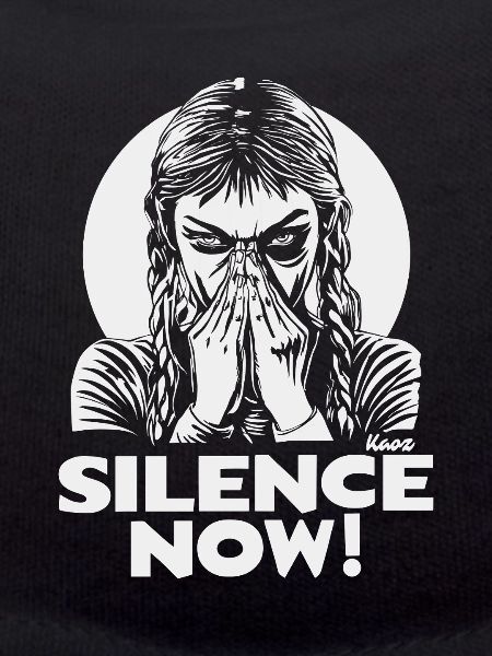Silence Now Face Emblem