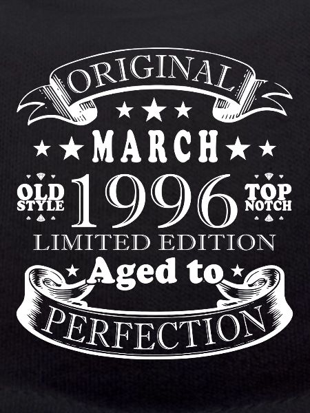 Birthday March 1996