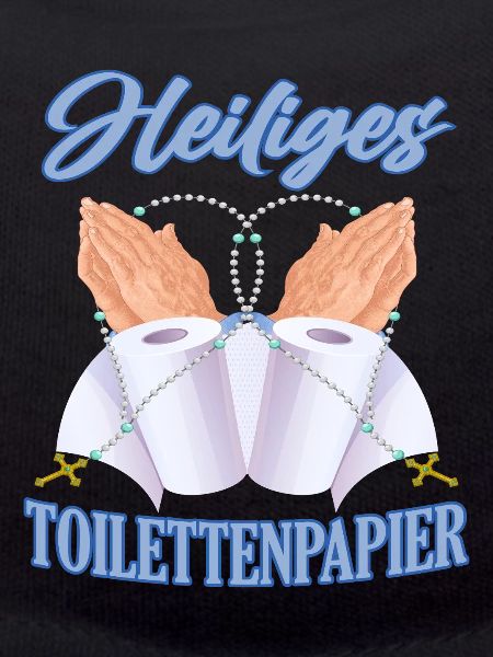 Holy toilet paper