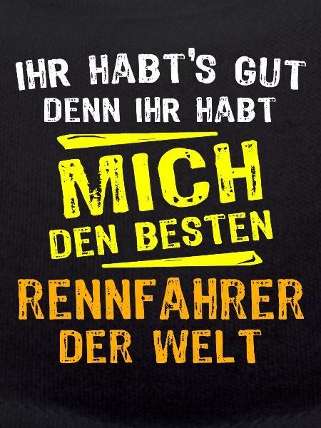Rennfahrer Geschenk