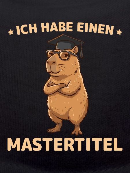 Master 2026 Capybara Bestandene Masterprüfung