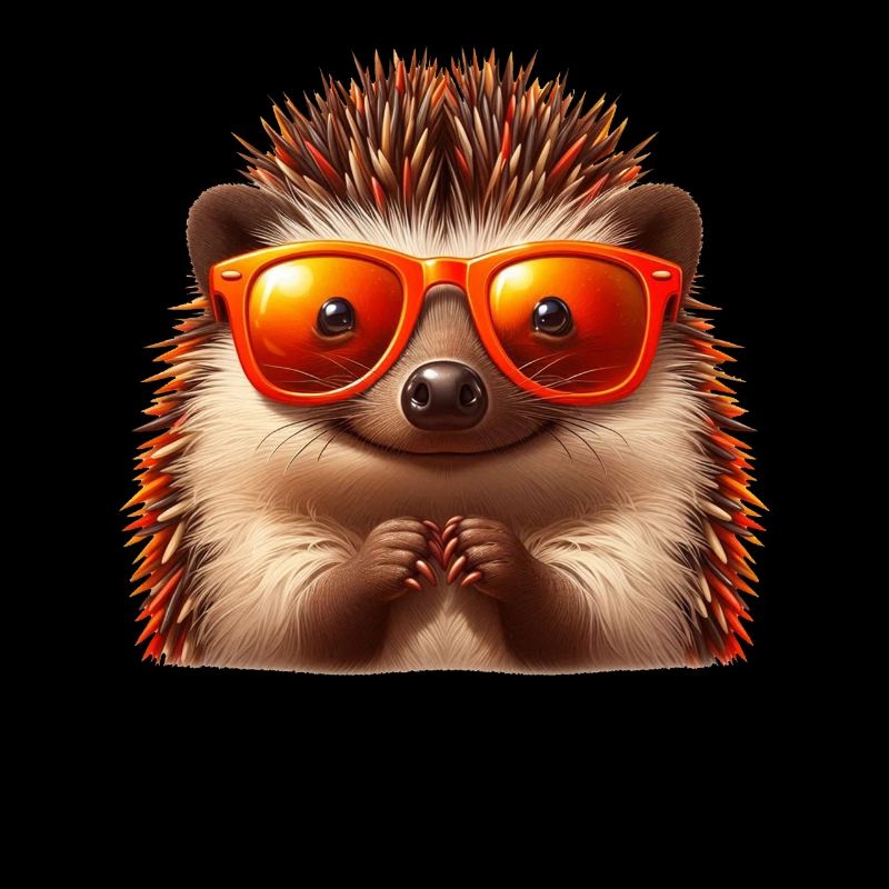 Igel Mit Sonnenbrille Igel Sarkasmus Tierliebhaber
