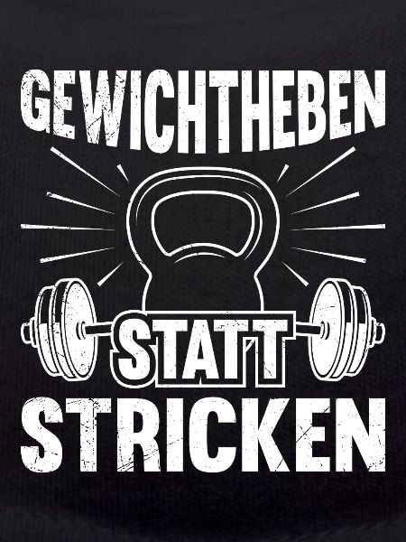 WEIGHTLIFTING INSTEAD OF KNITTING Fun