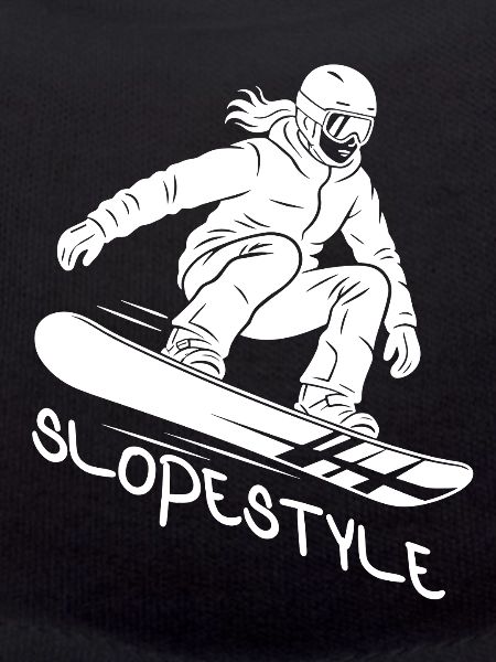 Slopestyle Snowboard Action Gift