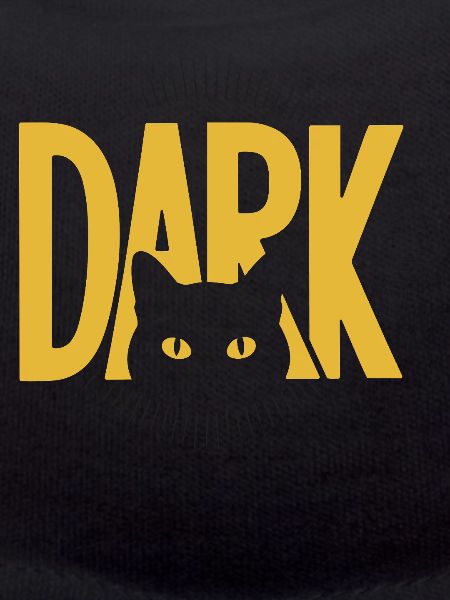 DARK Cat Eyes Minimal Design