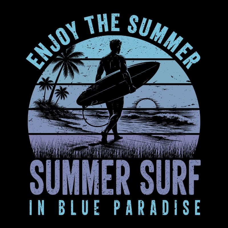 Enjoy the Summer Summer Surf In Blue Paradise
