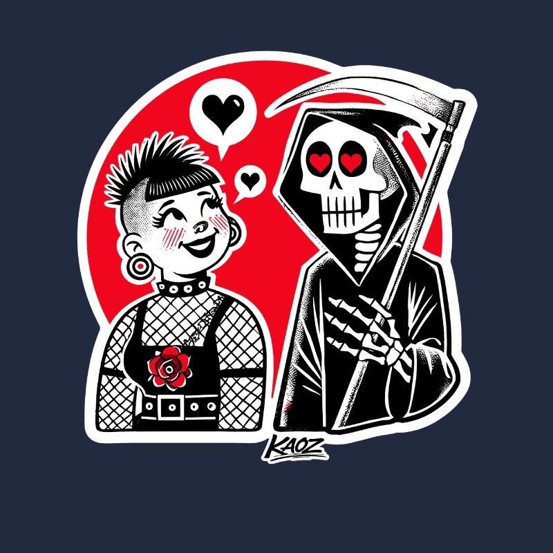 Love meets Grim Reaper – Punk Duo