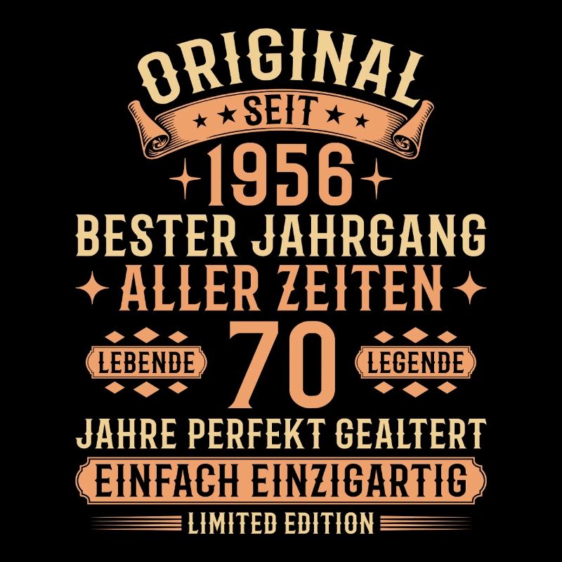 70th Birthday 1956 Vintage Legend Gift