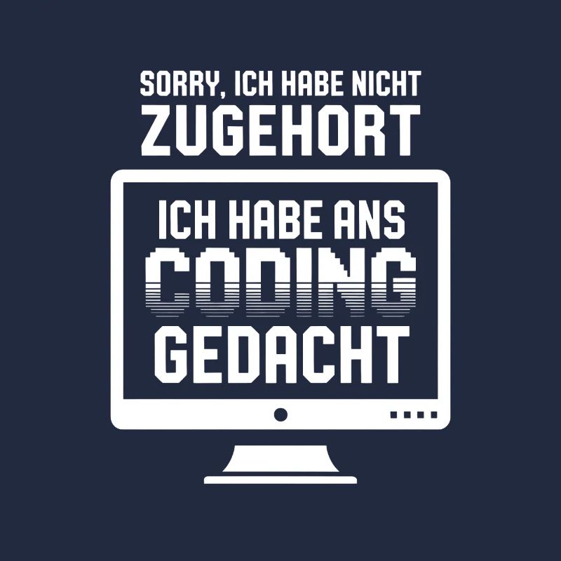 Coding Gedanke statt Zuhören