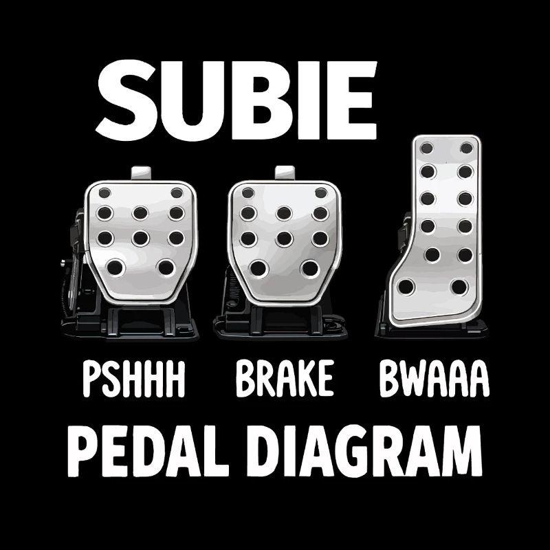 Subie Pedal Diagram