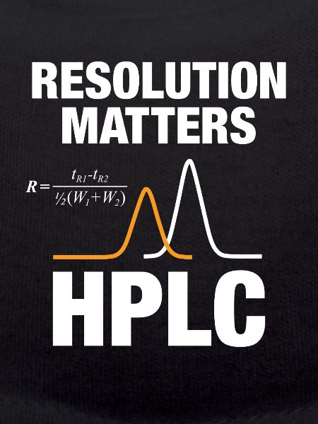 HPLC Peak Resolution Performance Chromatography