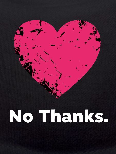 No Thank you heart